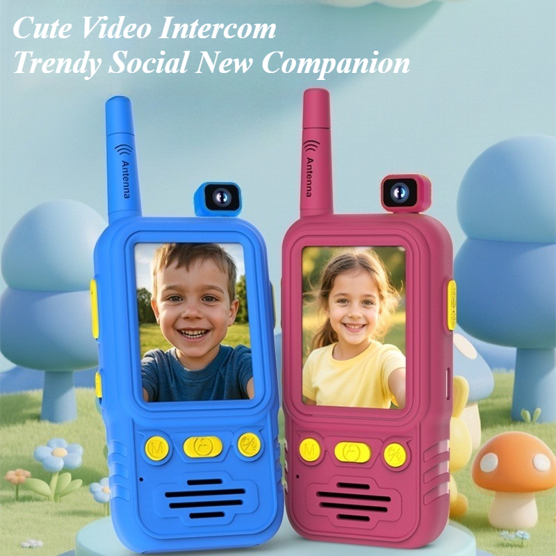 Kids Outdoor Voices - Çocuklar için Video Telsiz 2'li Paket
