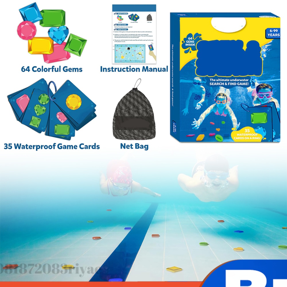 Kids Outdoor Learning Activities - Skillmatics Havuz Oyuncakları ve 64 Renkli