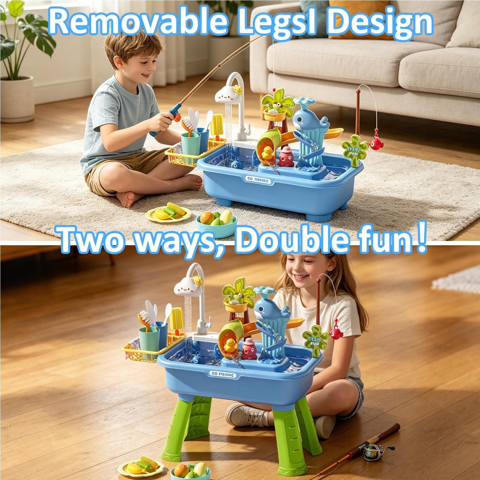 Kids Outdoor Sensory Table - Erkek ve Kız Çocukları İçin Açık