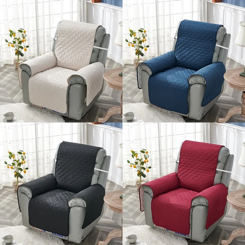 Kids Outdoor Lounge Chair With Umbrella - Kapitone Recliner kanepe kılıfı Köpekler Evcil