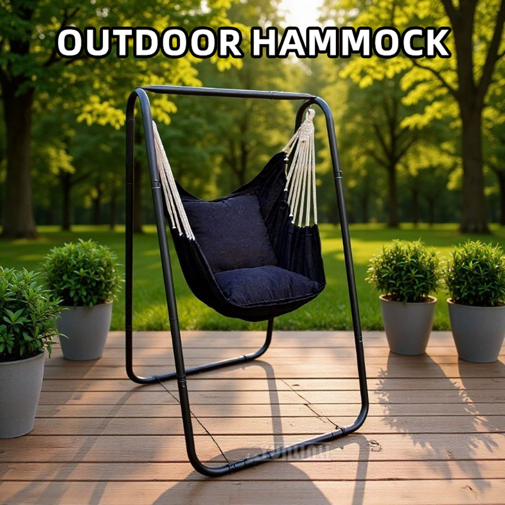 Kids Outdoor Hammock - Salıncak Standlı Hamak Asılı Sandalye, Kolay