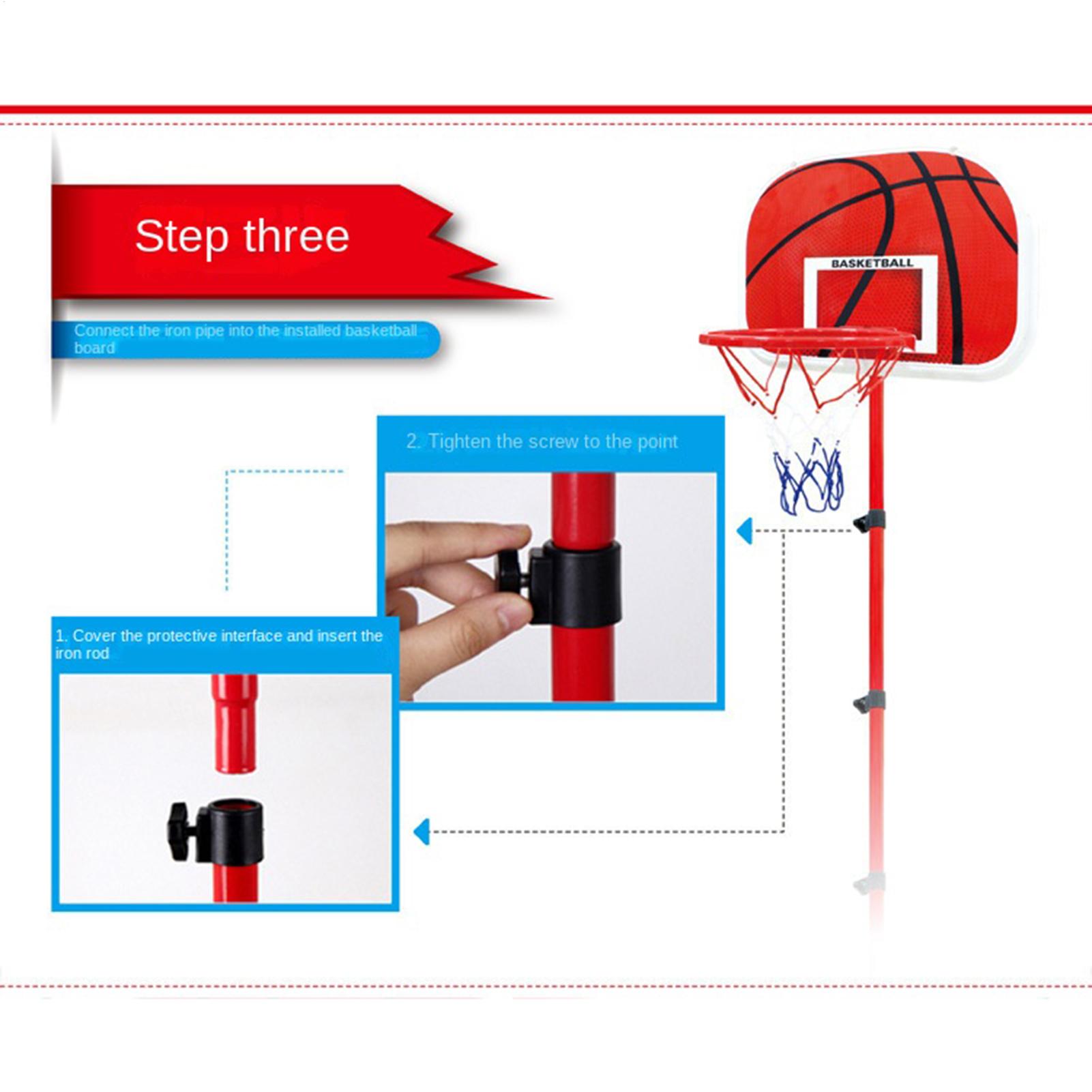 Kids Outdoor Toys - Çocuklar İçin Basketbol Potası ve Standı,