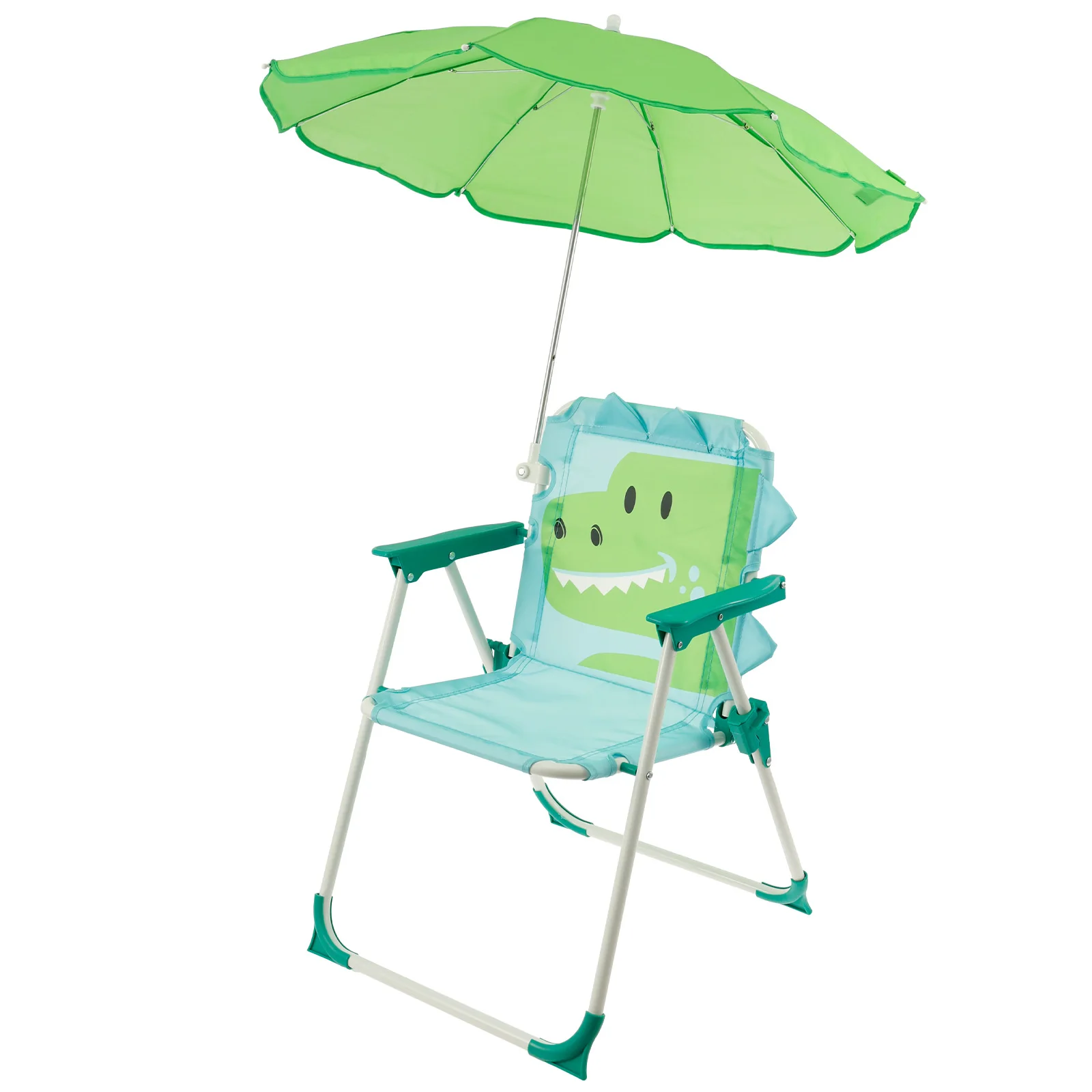 Kids Outdoor Lounge Chair With Umbrella - Çocuklar İçin Katlanır Plaj Sandalyesi, Güneş