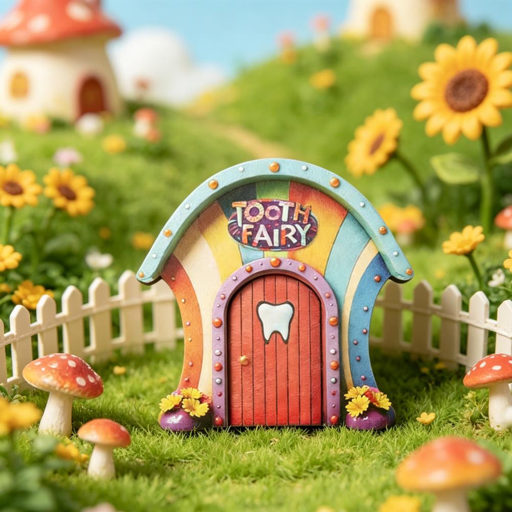 Kids Outdoor Fairy Garden - Açık Hava Bahçe Dekorasyonu Doğal Masif