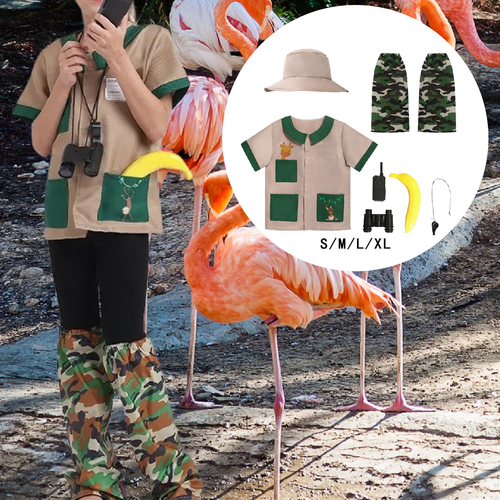 Kids Outdoor Adventure Kit - Çocuklar için Keşifçi Kostüm Seti Düdük
