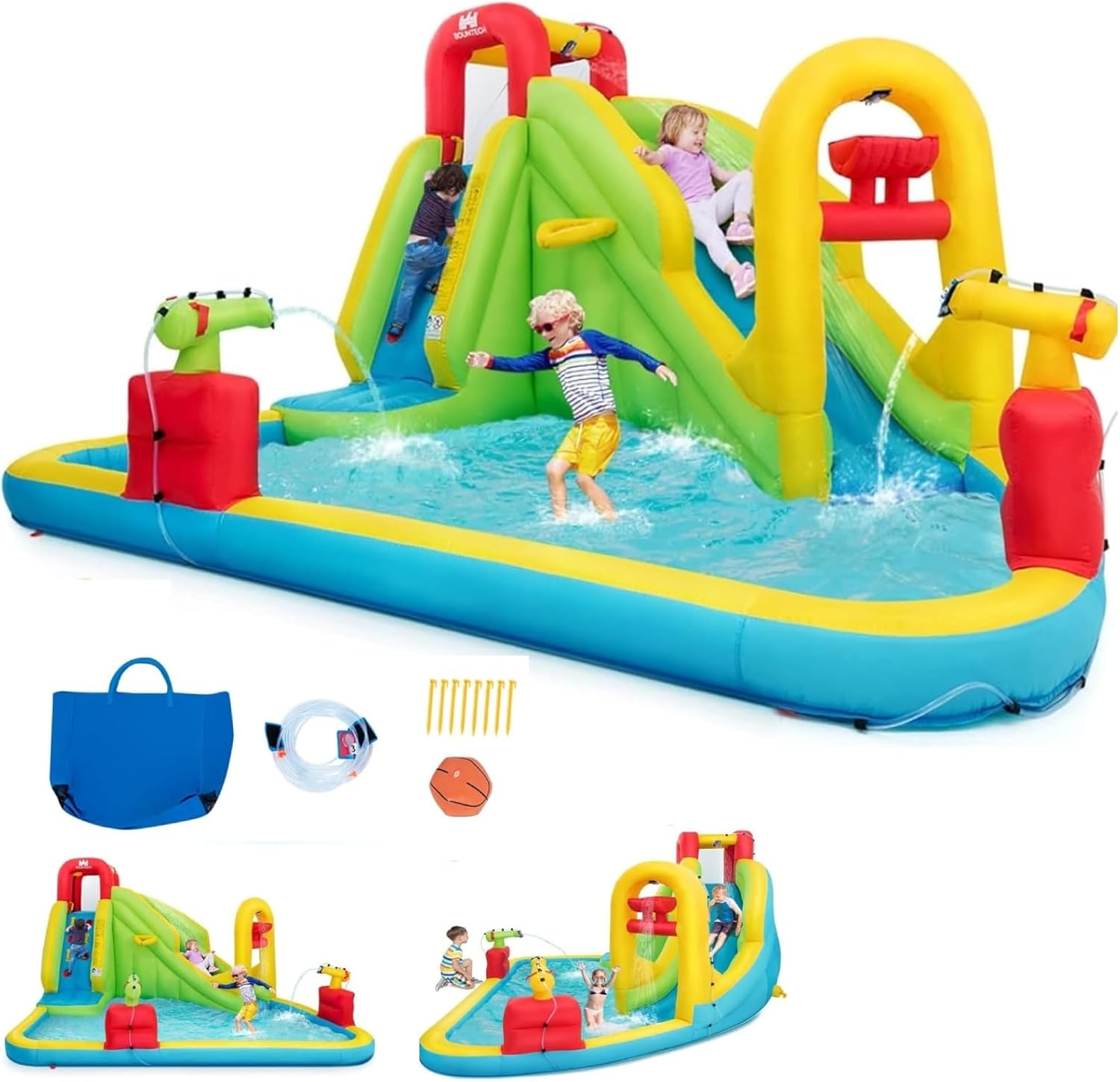 Kids Outdoor Inflatable - Çocuklar için Mega Şişme Su Parkı