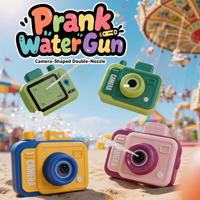 Water Gun Soaker - Çift taraflı Su Tabancası Kamera Su