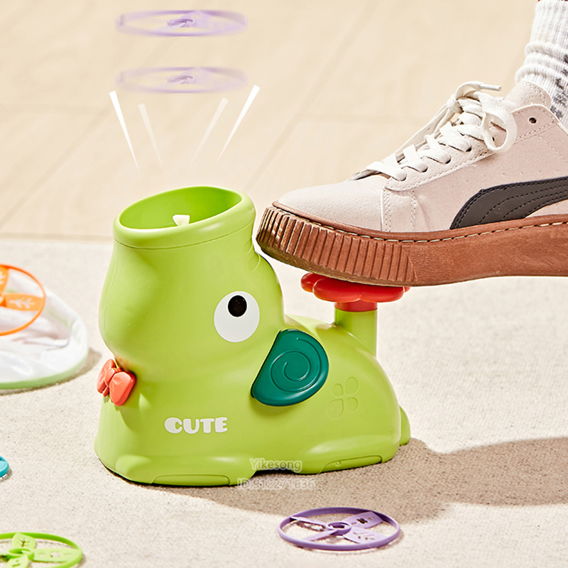 Kids Outdoor Garden Toys - Uçan Disk Hava Roketatar Tabağı Açık