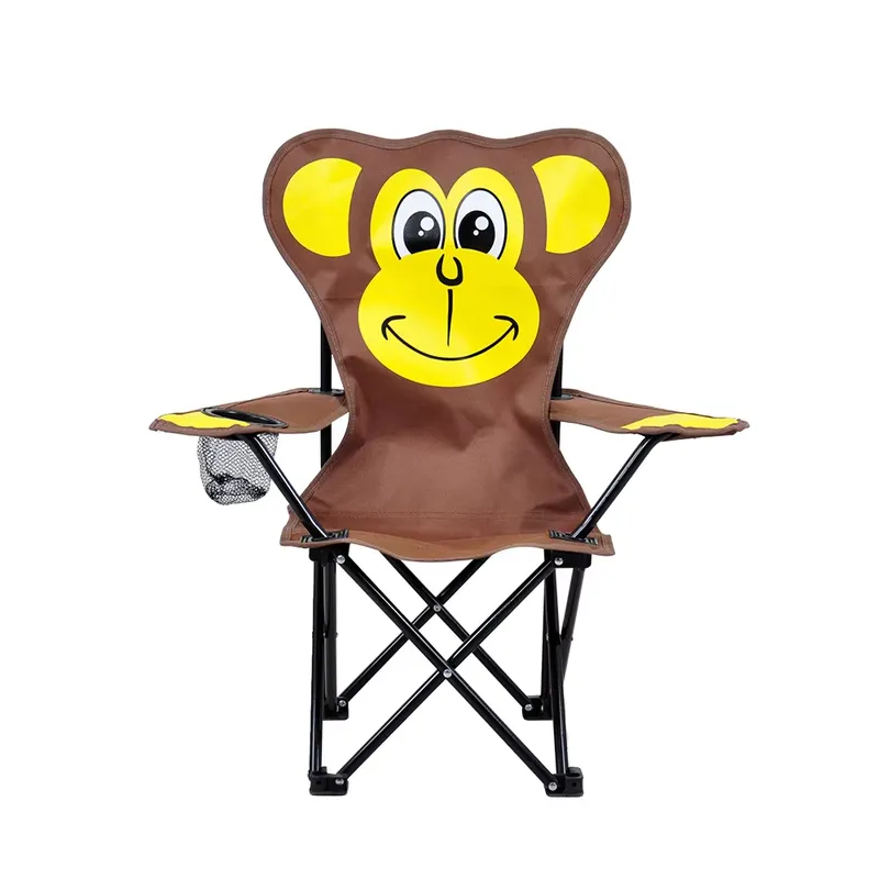 Kids Outdoor Foldable Chair - Taşınabilir Karikatür Ay Sandalyesi Çocuklar için