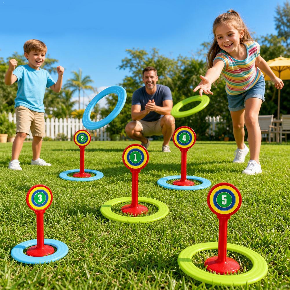 Kids Outdoor Yard Toys - Çocuk Plastik Oyun Seti Açık Hava