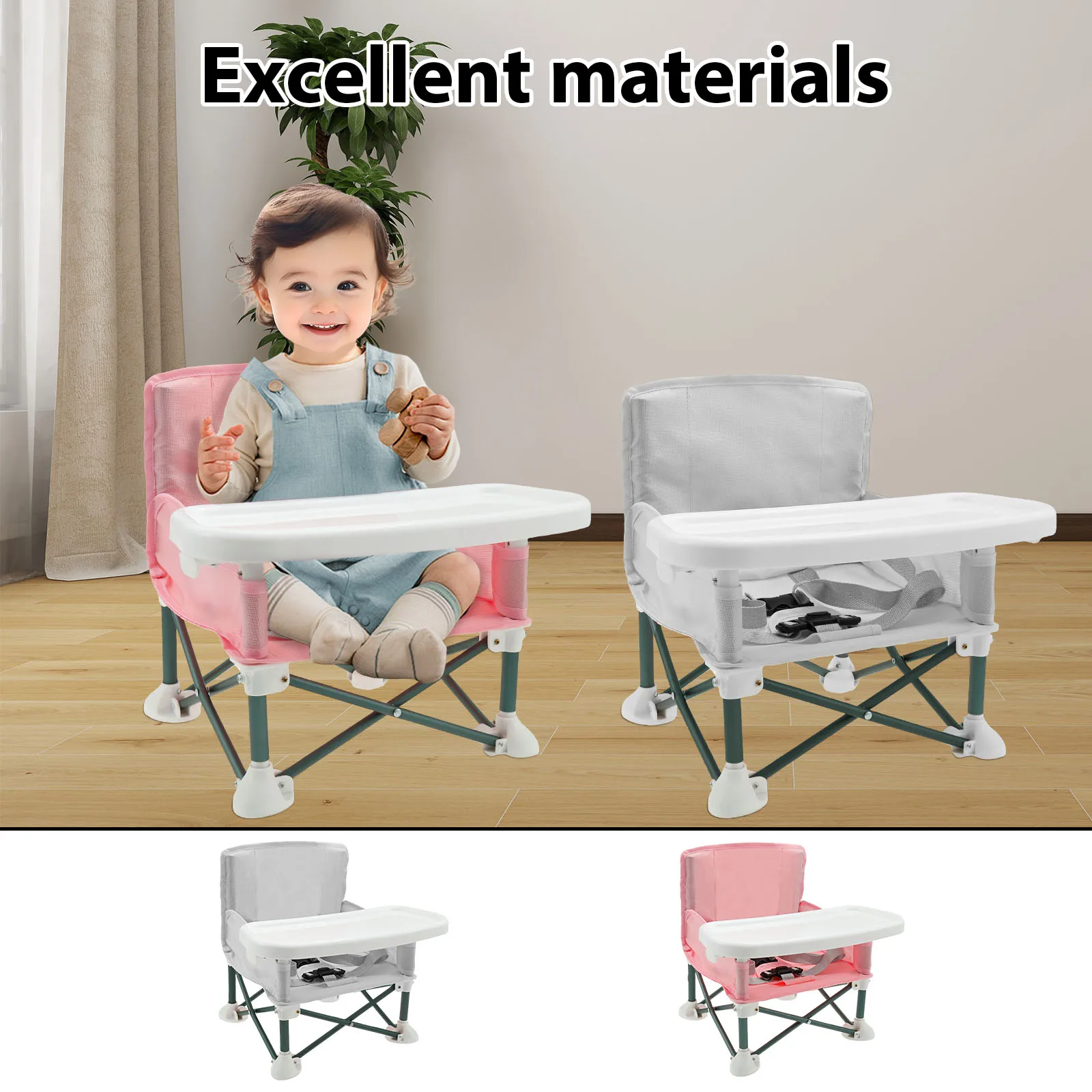 Kids Outdoor Foldable Chair - Yürümeye başlayan yükseltici koltuk çocuk emniyet