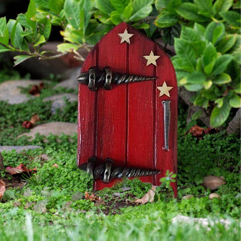 Kids Outdoor Fairy Garden - Peri Kapı Bahçe Dekorasyon Açık Aksesuarları