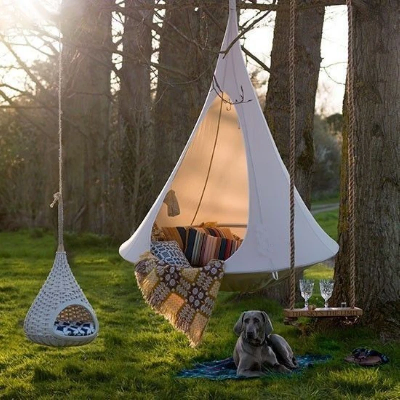 Kids Outdoor Hammock - Çocuk Salıncak Açık Bahçe Kampı Hamak