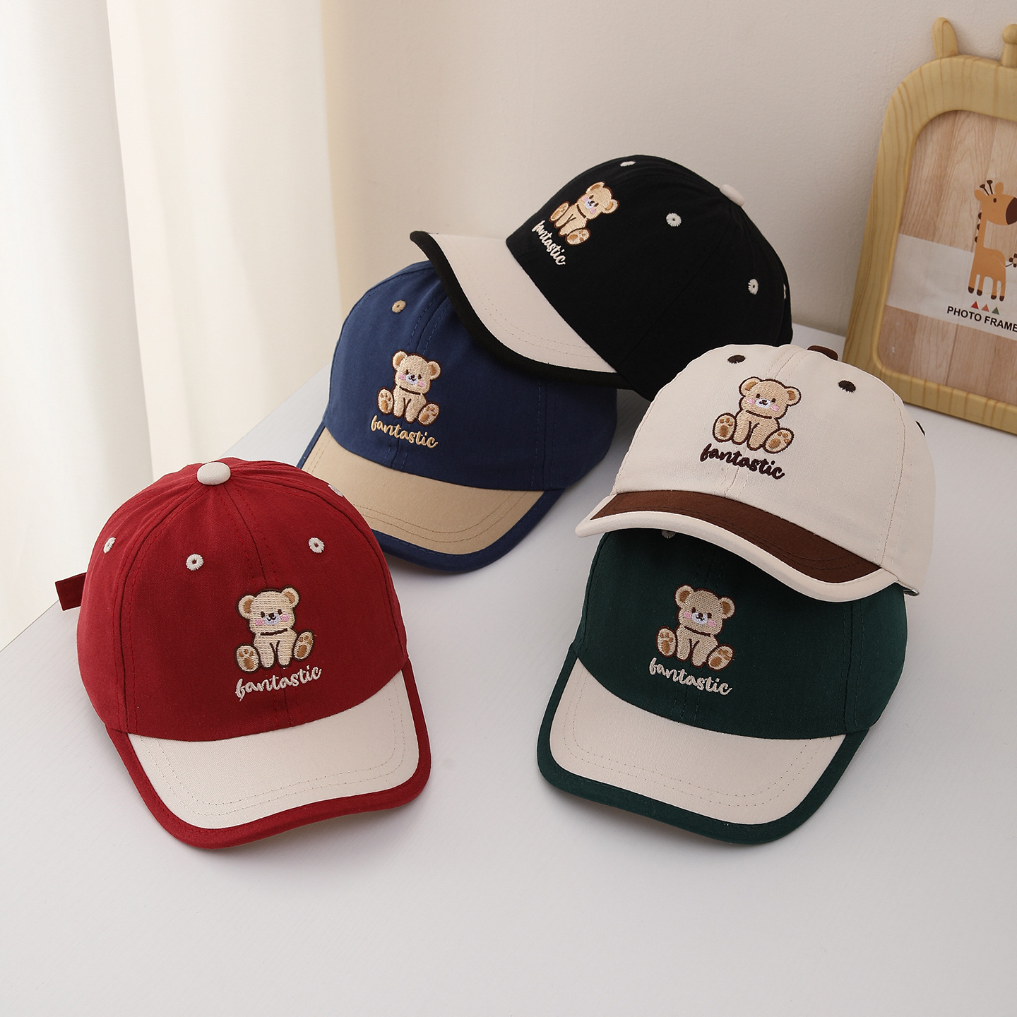 Kids Outdoor Hat - Çocuk Beyzbol Şapkası 52cm Çocuk Karikatür