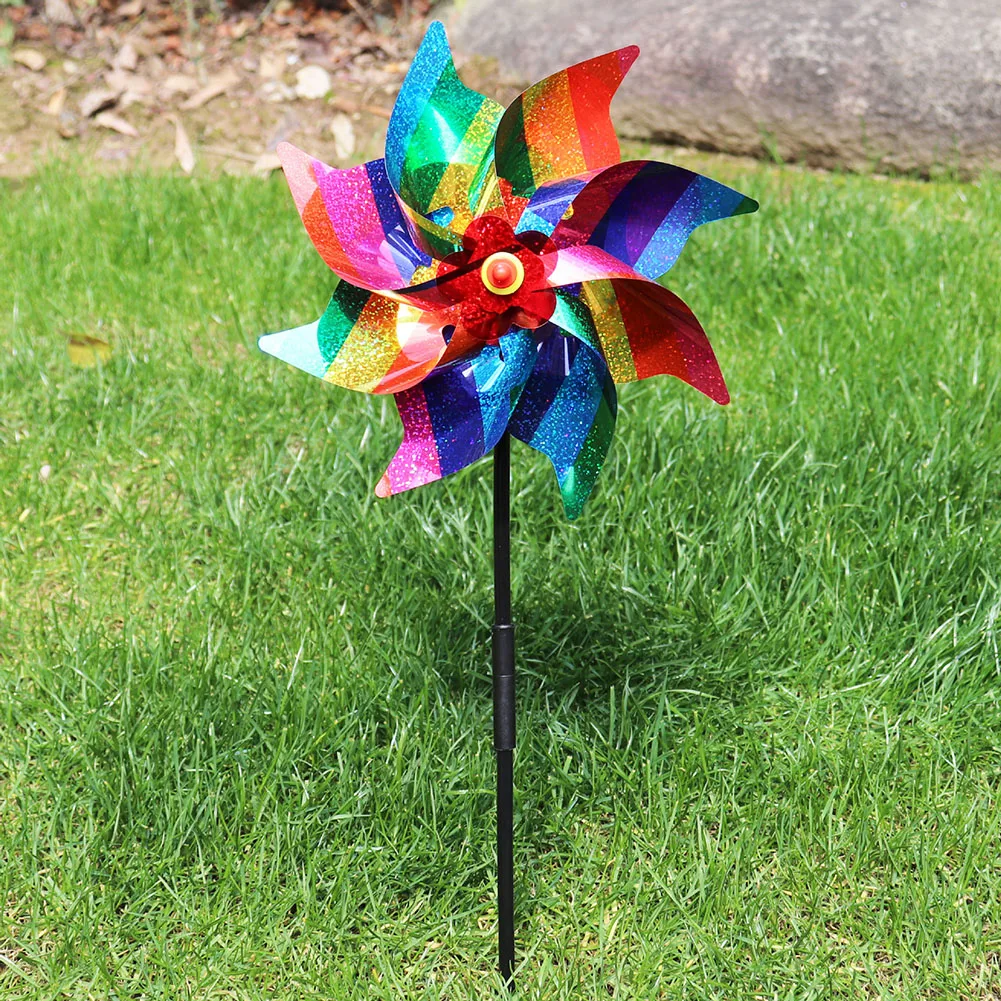 Kids Outdoor Yard Toys - Fırıldak Kuş Kovucu Dekorasyon Kuş Korkutucu