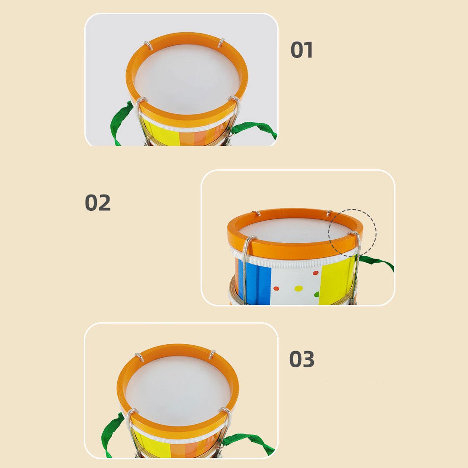 Kids Outdoor Learning Activities - El Davulu Öğrenme Oyuncağı 7.87 inç