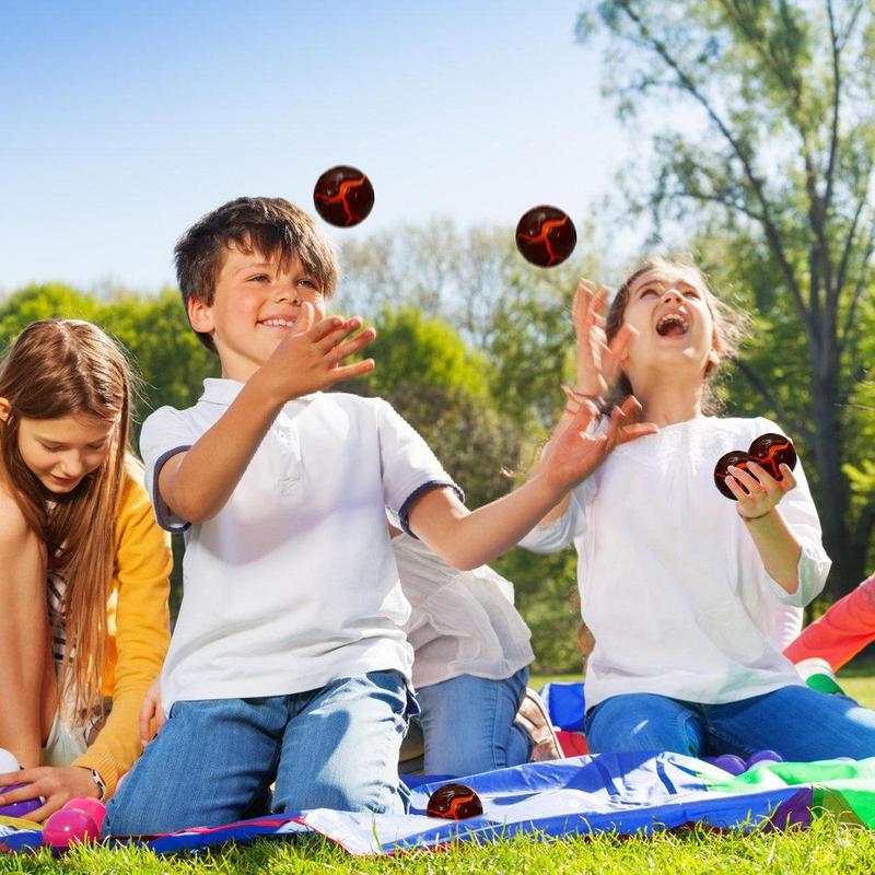 Kids Outdoor Learning Activities - Çocuklar İçin Kabarık Toplar Volkanik Magma