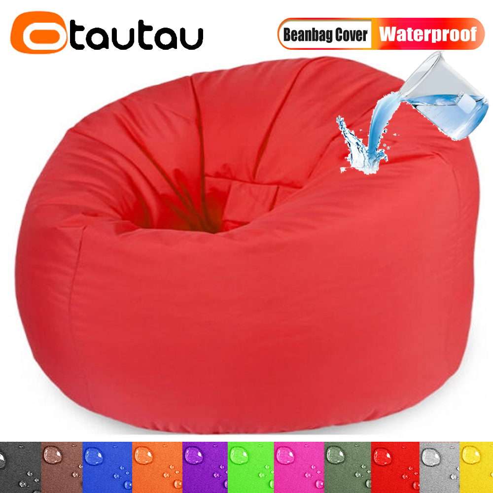 Kids Outdoor Lounge Chair With Umbrella - OTAUTAU Açık Su Geçirmez Fasulye Torbası