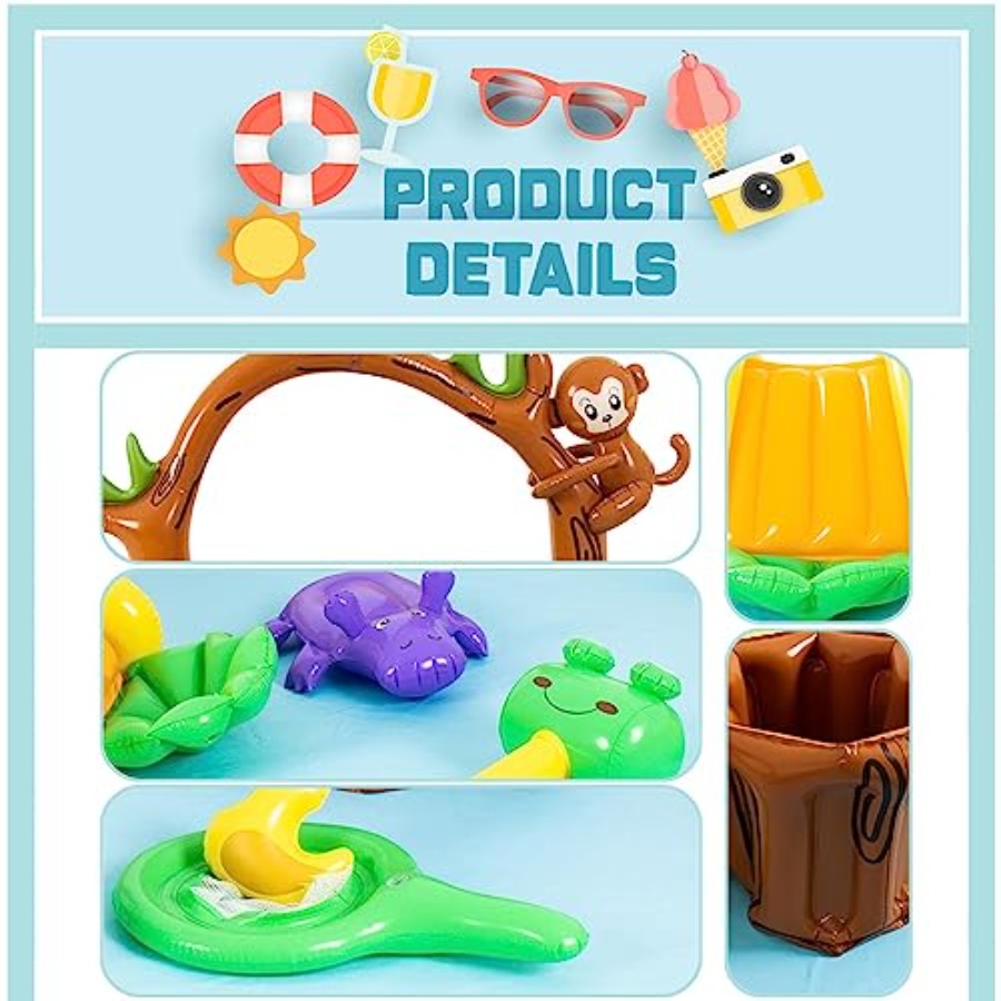 Bahçe için şişme orman hayvanl - Kids Outdoor Garden Toys incelemesi ve fiyatı