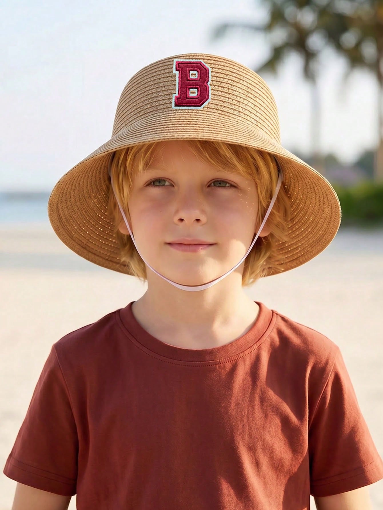 1 adet 3-8Y erkek kahve yay ha - Kids Outdoor Hat incelemesi ve fiyatı