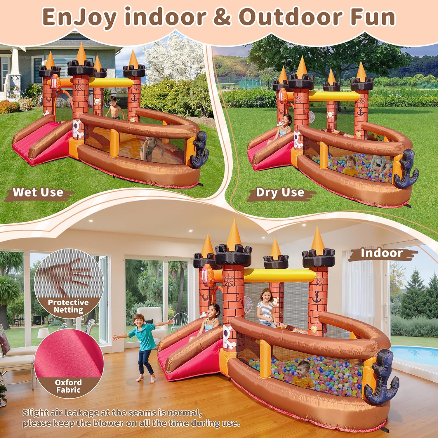 3-8 Yaş Çocuklar İçin Şişme Oy - Kids Outdoor Inflatable incelemesi ve fiyatı