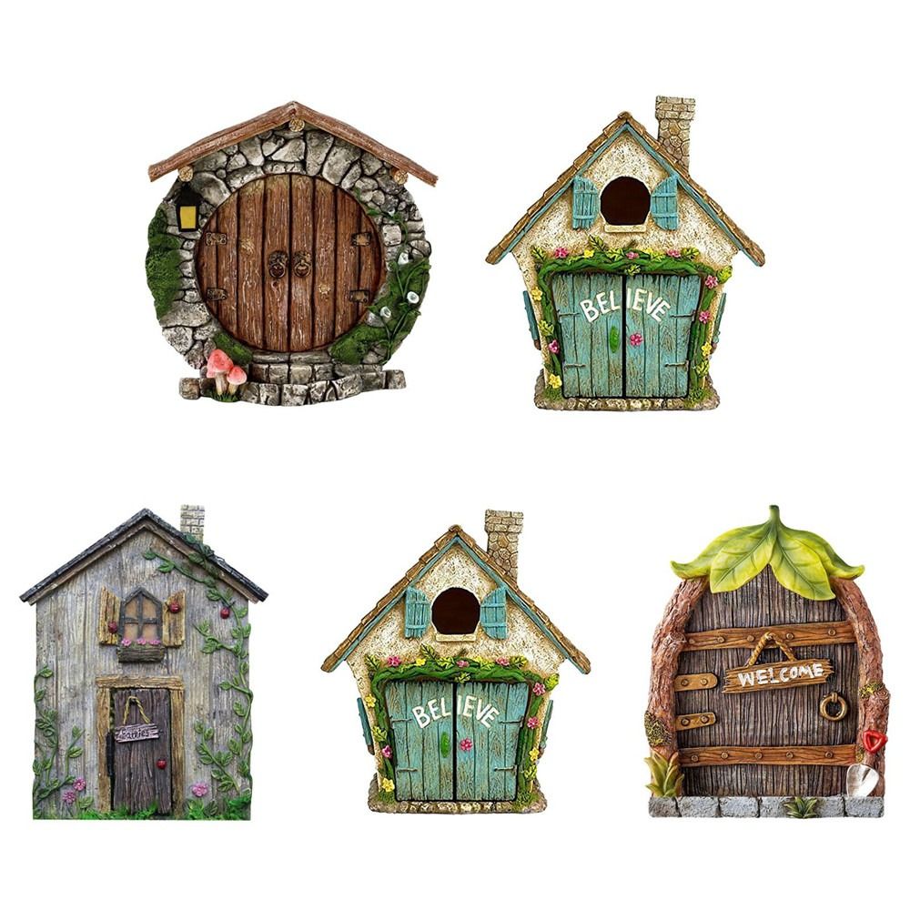 Kazınmış tasarım ahşap minyatü - Kids Outdoor Fairy Garden incelemesi ve fiyatı