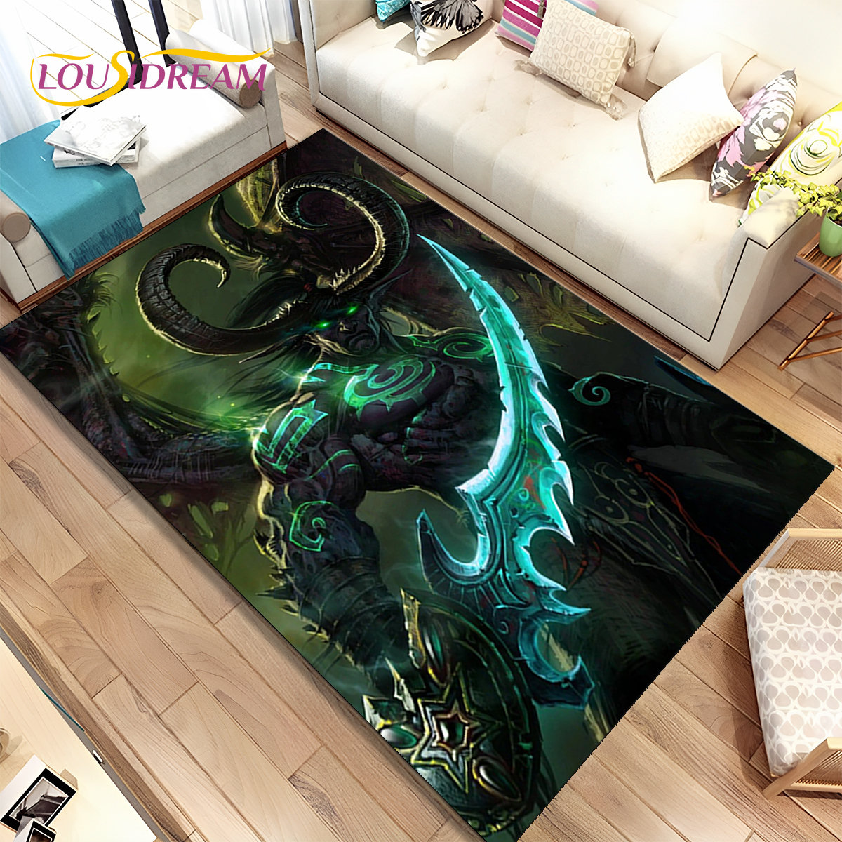 Dünya Warcraft,WOW, oyun oyun  - Kids Outdoor Mat Waterproof incelemesi ve fiyatı