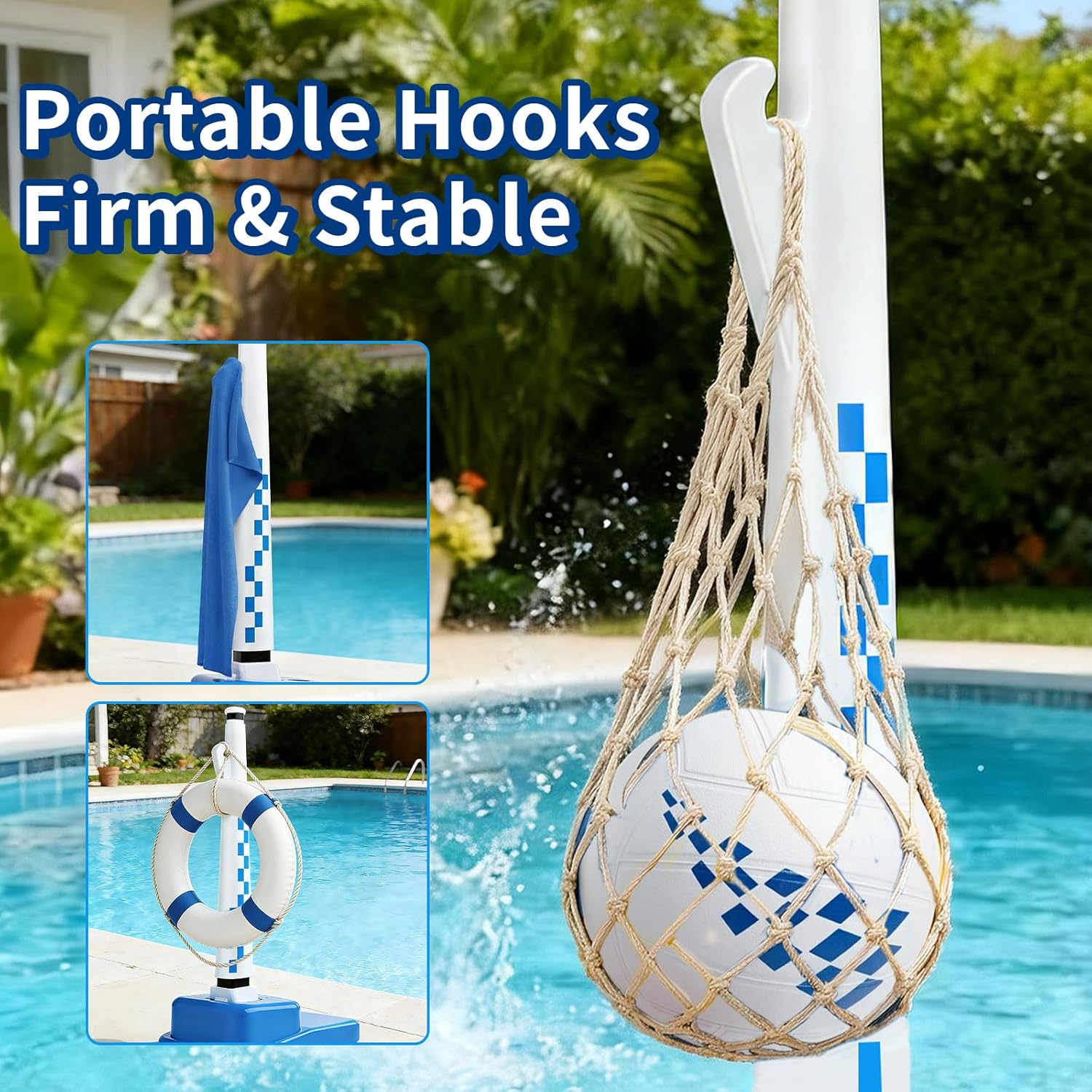 Yerüstü Havuzları için Ayarlan - Kids Outdoor Volleyball Net incelemesi ve fiyatı