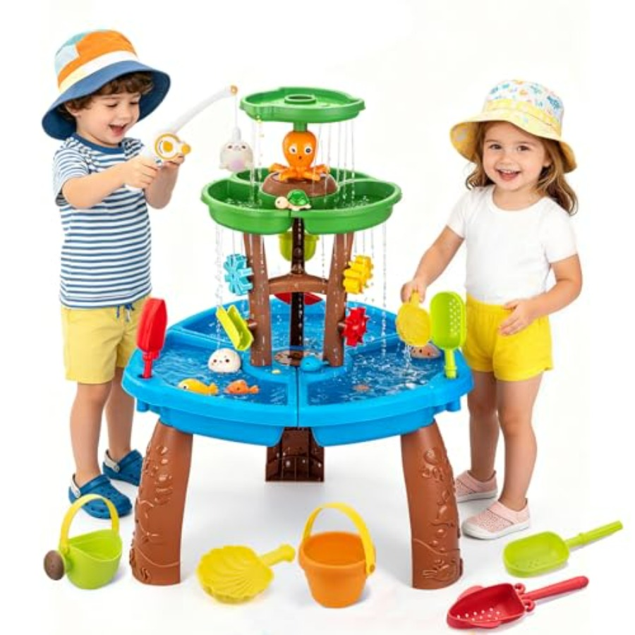 3-8 yaş arası çocuklar için aç - Kids Outdoor Sensory Table incelemesi ve fiyatı