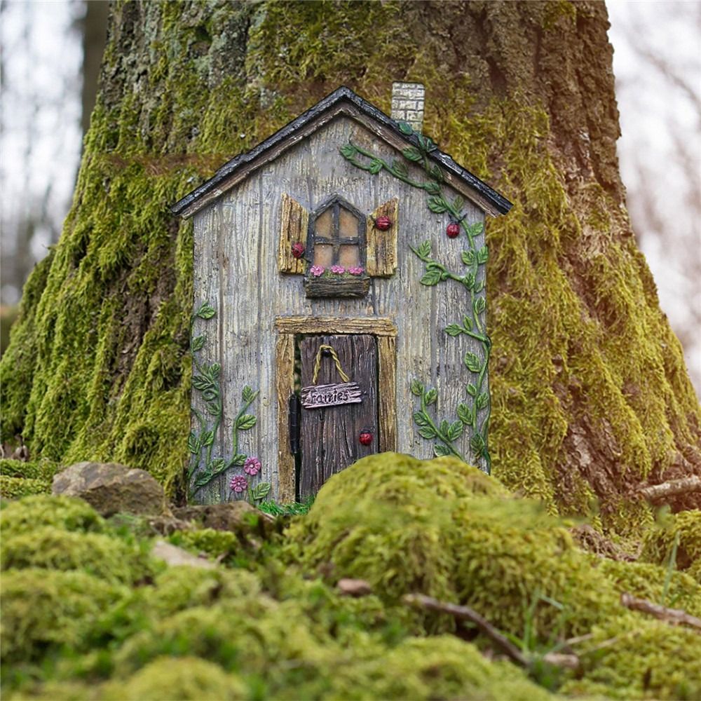 Oymalı Tasarım Ahşap Minyatür  - Kids Outdoor Fairy Garden incelemesi ve fiyatı