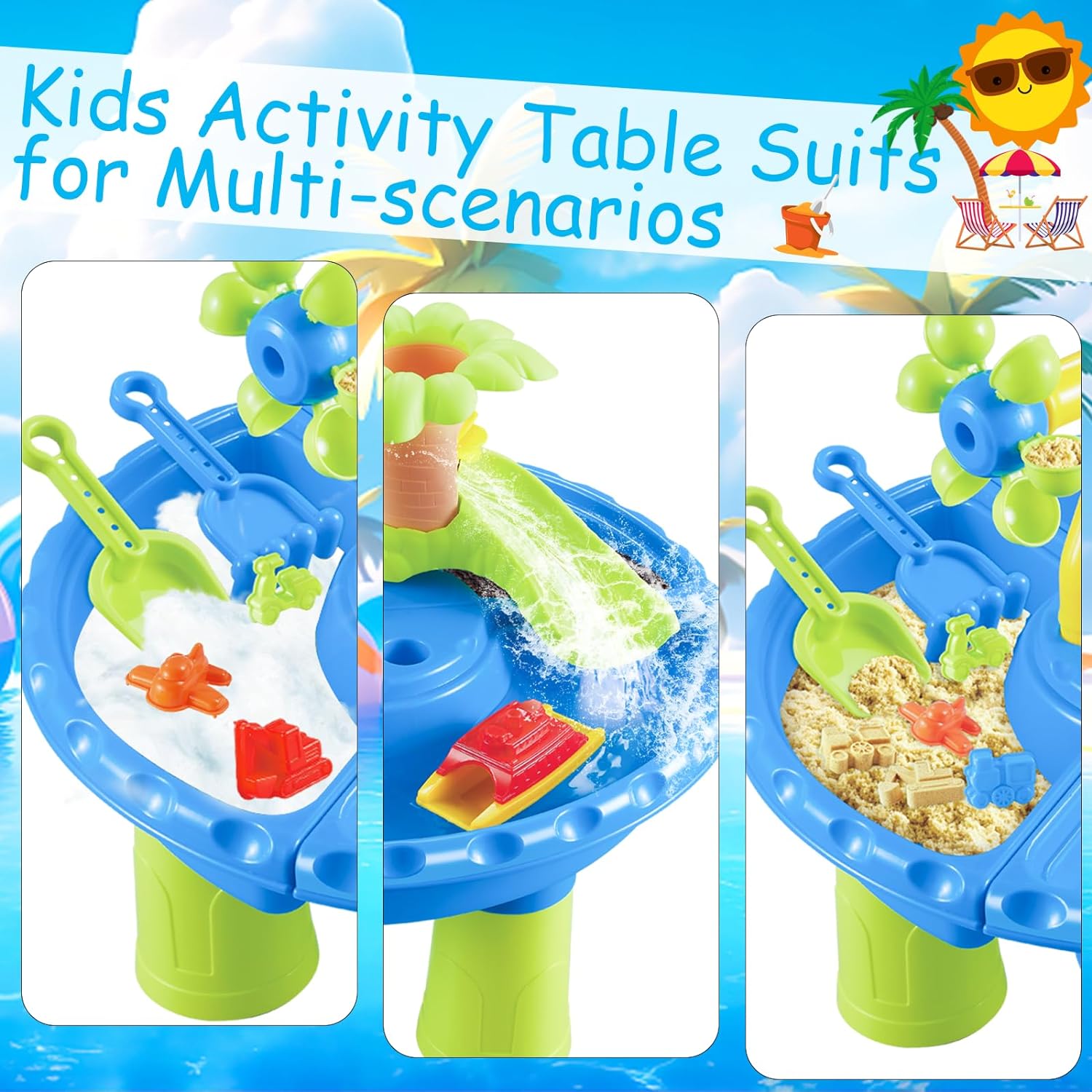 Çocuklar için su masa Sandbox  - Kids Outdoor Sensory Table incelemesi ve fiyatı