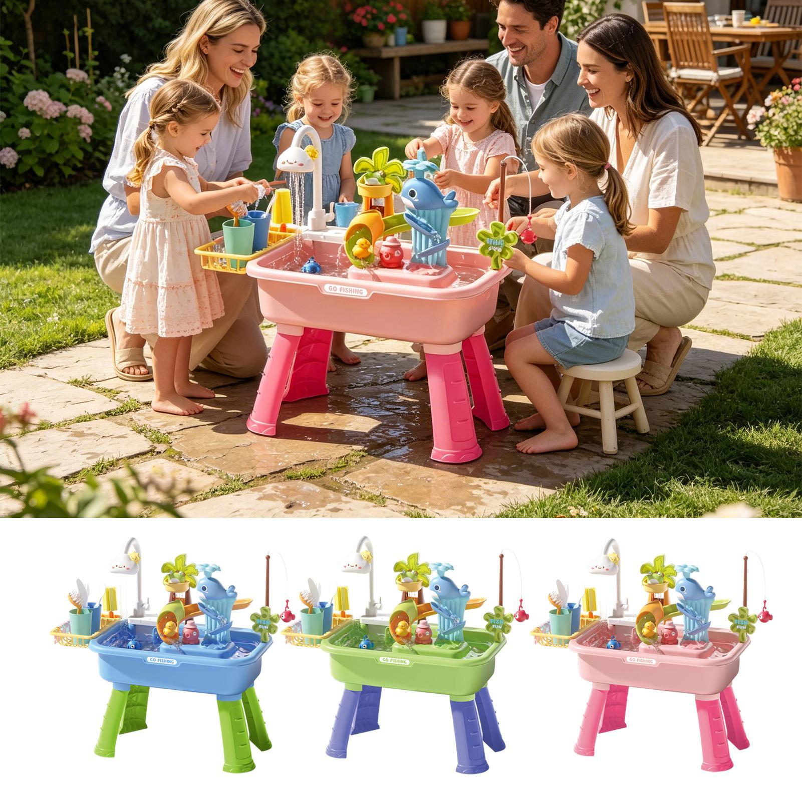 43 Parça Elektrikli Çocuk Su M - Kids Outdoor Sensory Table incelemesi ve fiyatı