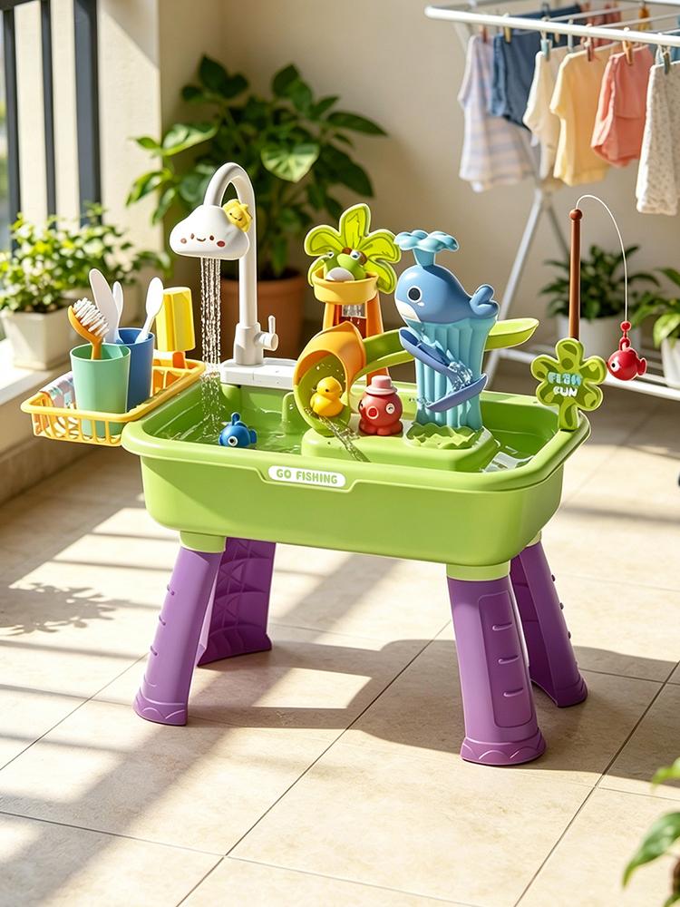 43 Parça Elektrikli Çocuk Su M - Kids Outdoor Sensory Table incelemesi ve fiyatı