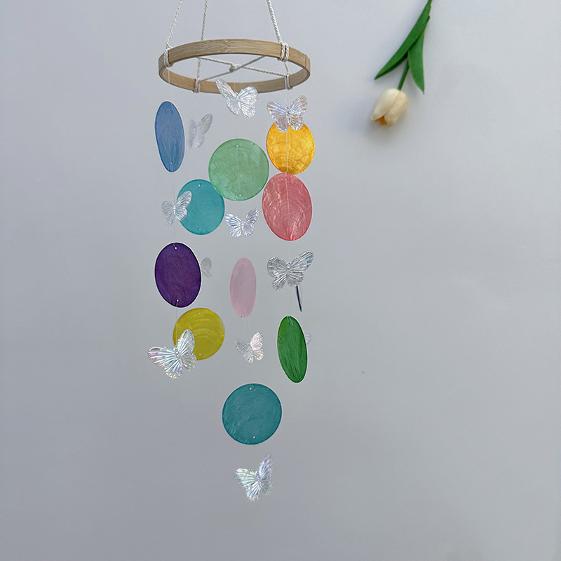 Kelebek Deniz Kabuğu Rüzgar Ça - Kids Outdoor Fairy Garden incelemesi ve fiyatı