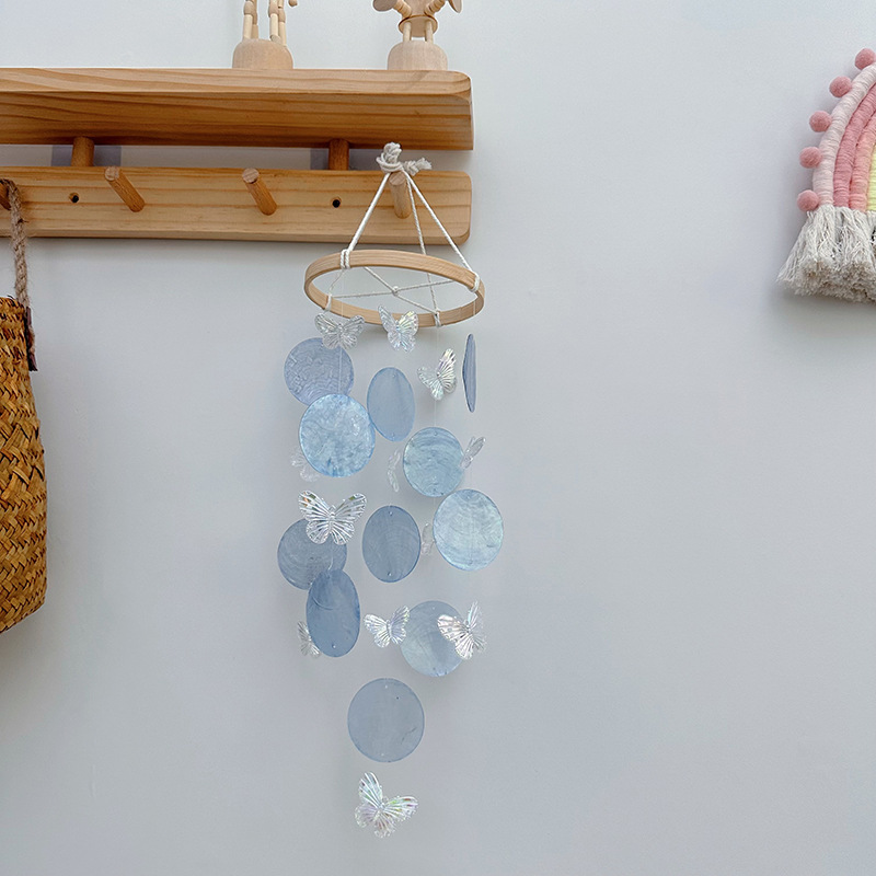 Kelebek Deniz Kabuğu Rüzgar Ça - Kids Outdoor Fairy Garden incelemesi ve fiyatı