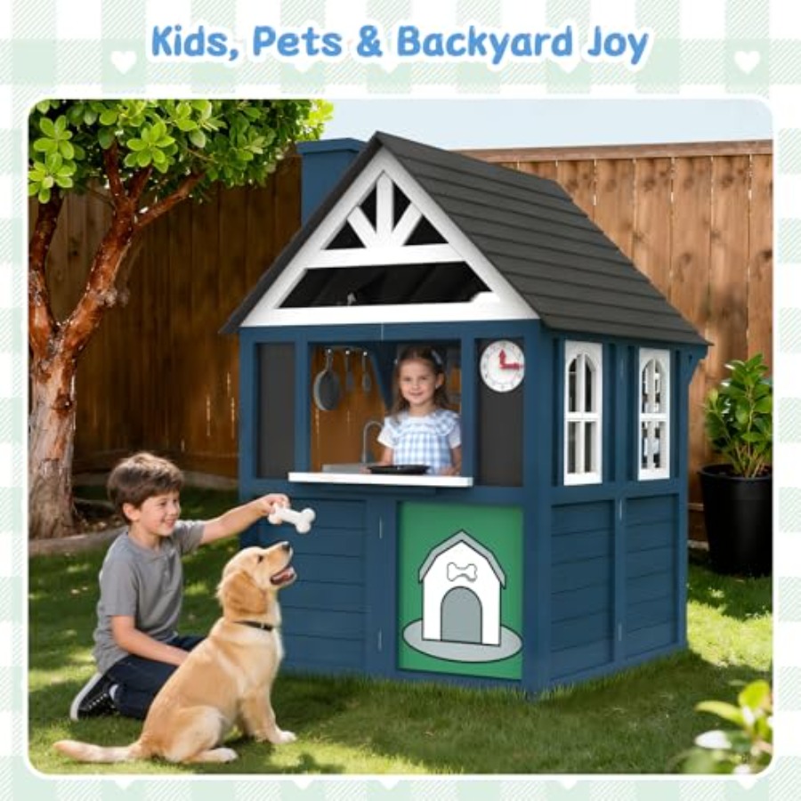 Açık hava çocuk oyun evi: ahşa - Kids Outdoor Sink incelemesi ve fiyatı