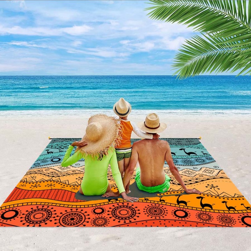 Büyük plaj battaniyesi su geçi - Kids Outdoor Mat Waterproof incelemesi ve fiyatı