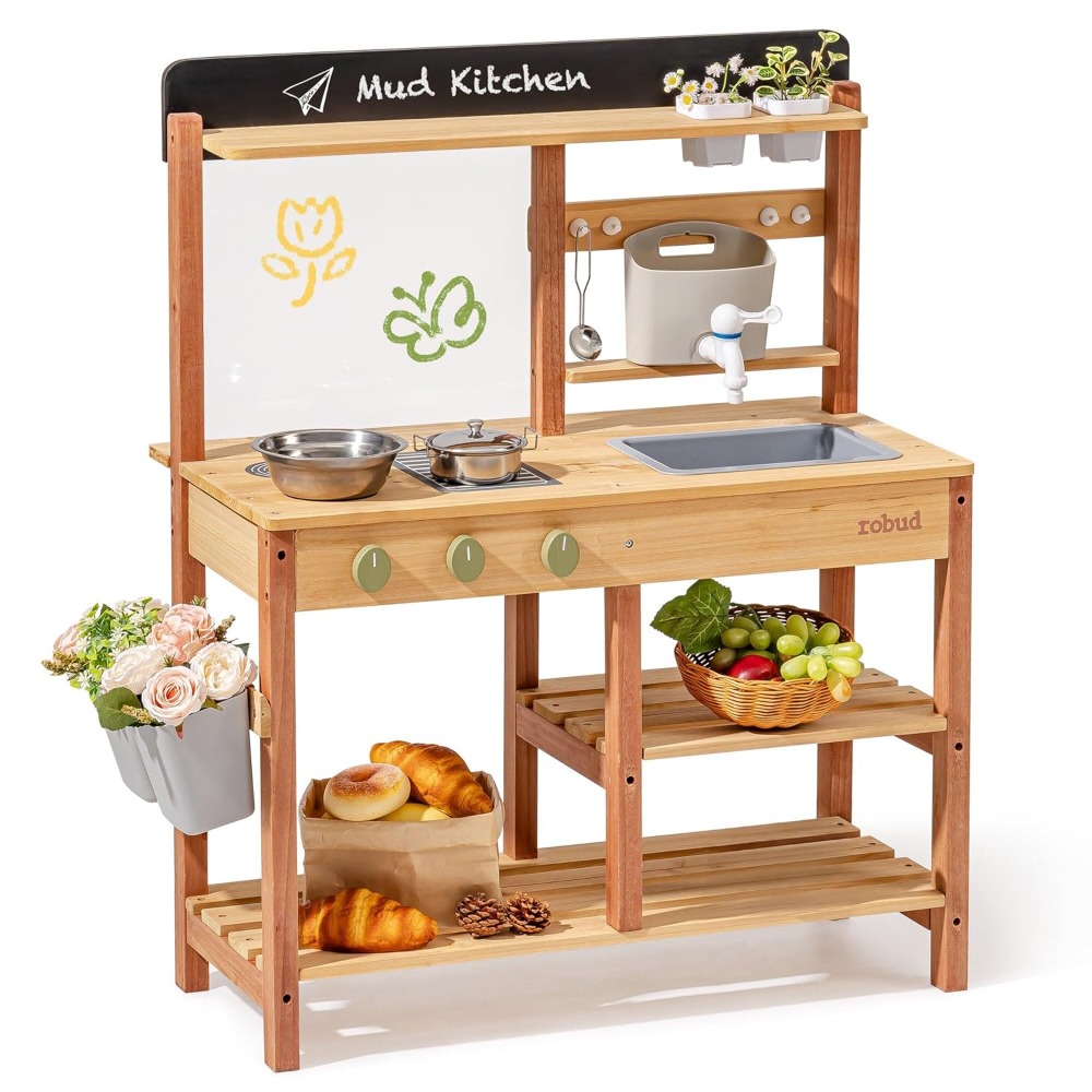ABD'den Gönderilen Ahşap Çamur - Kids Outdoor Sink incelemesi ve fiyatı