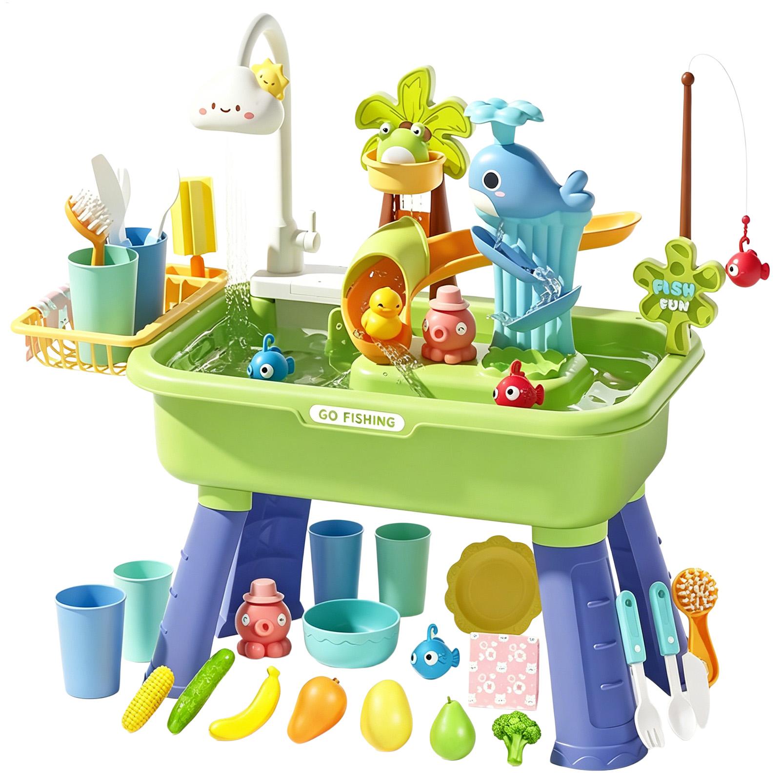 Çocuklar için Su Masası ve Pom - Kids Outdoor Sensory Table incelemesi ve fiyatı