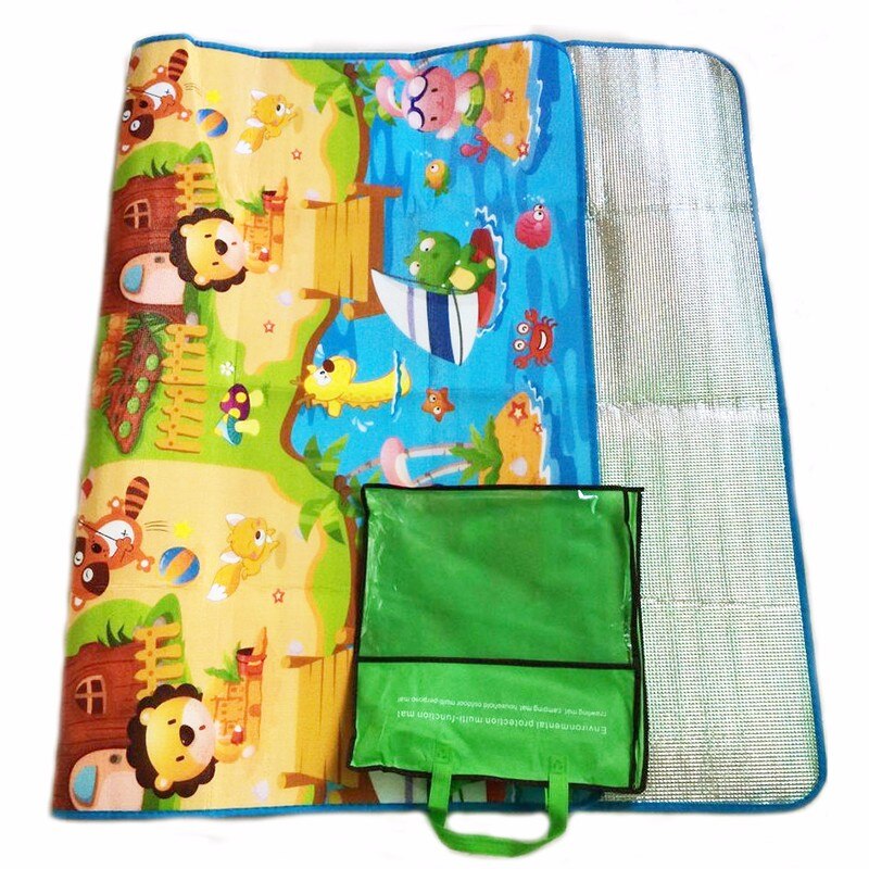Bebek oyun Mat 180x120x0.3cm ç - Kids Outdoor Mat Waterproof incelemesi ve fiyatı