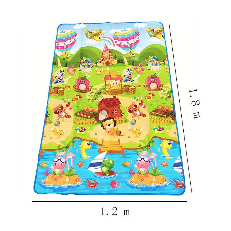 Bebek oyun Mat 180x120x0.3cm ç - Kids Outdoor Mat Waterproof incelemesi ve fiyatı