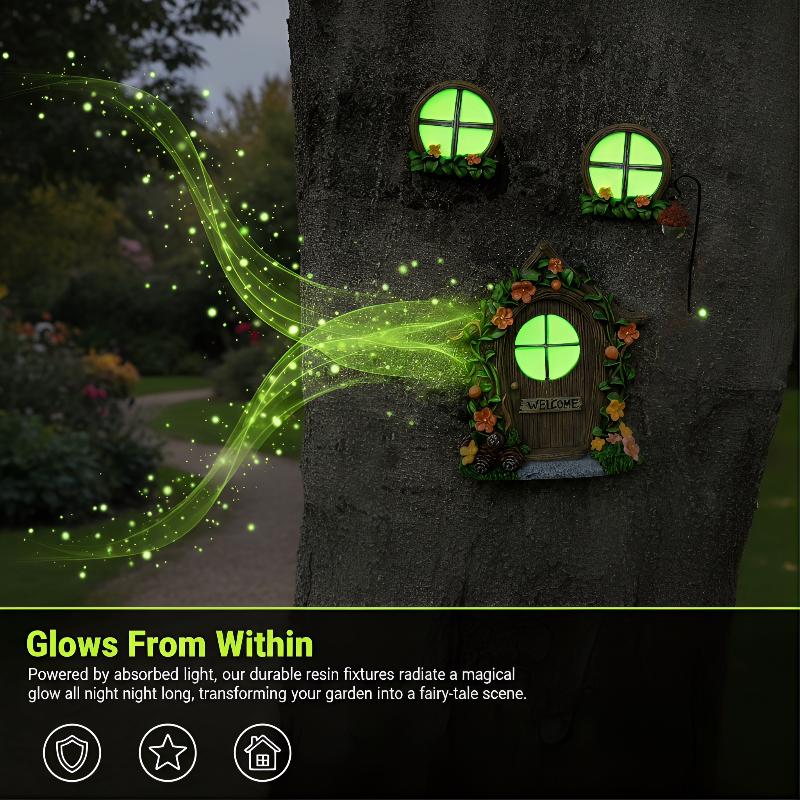 5 adet karanlıkta parlayan per - Kids Outdoor Fairy Garden incelemesi ve fiyatı