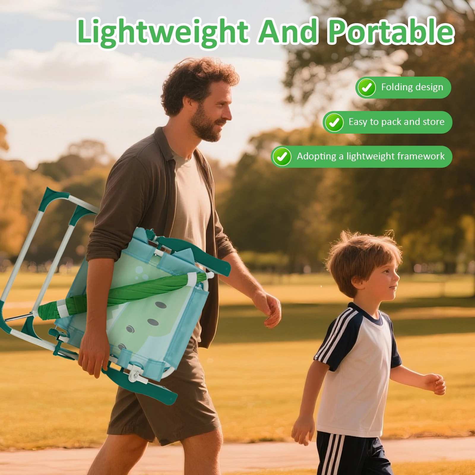 Çocuklar İçin Katlanır Plaj Sa - Kids Outdoor Lounge Chair With Umbrella incelemesi ve fiyatı