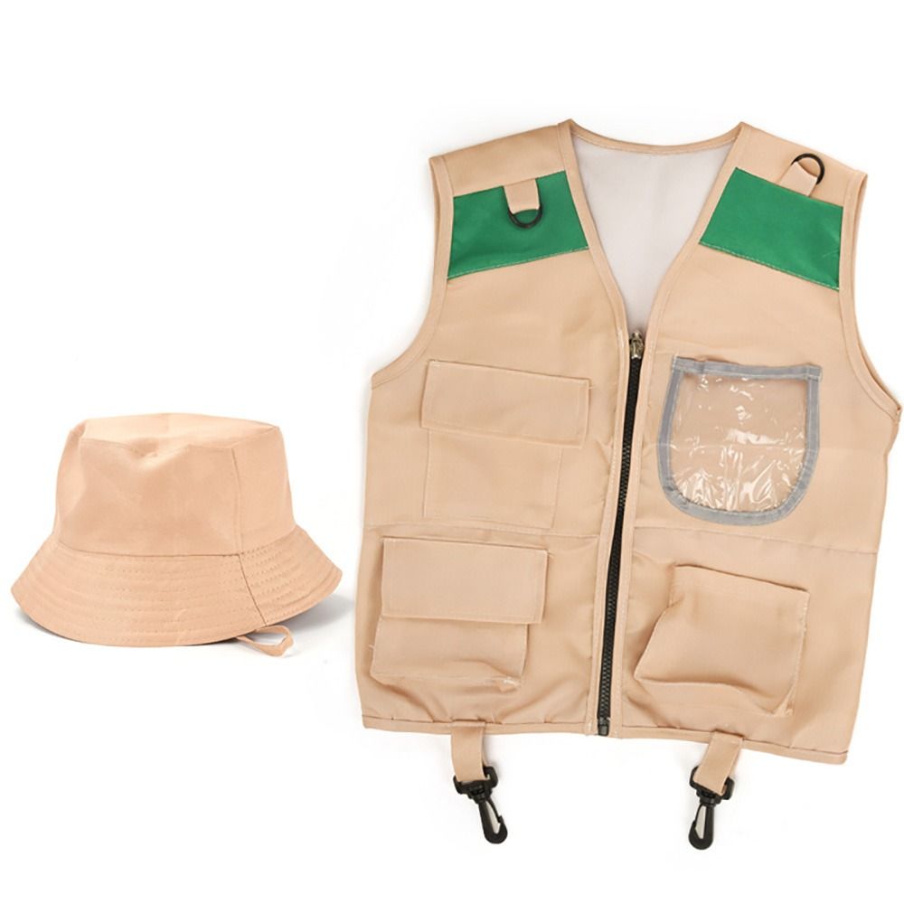 Çok Renkli Kaşif Şapkası Yelek - Kids Outdoor Adventure Kit incelemesi ve fiyatı