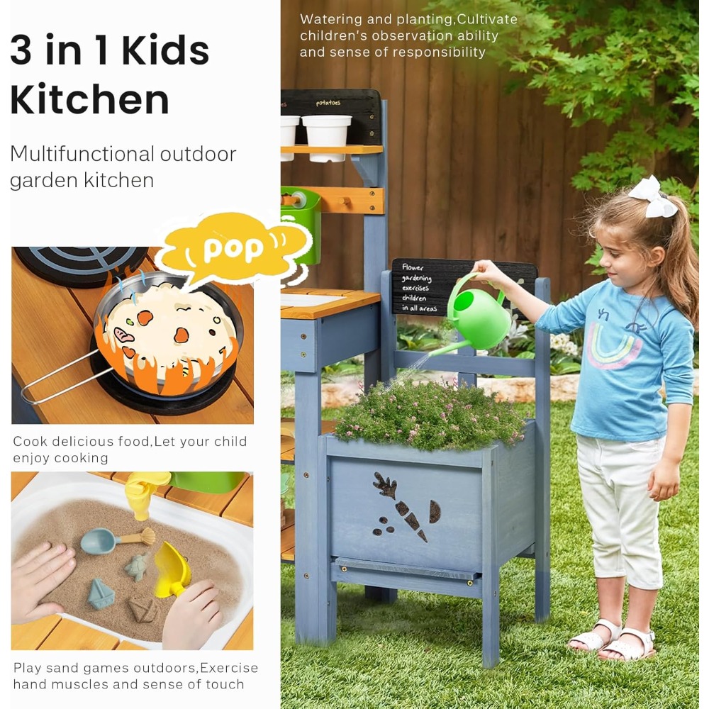 ABD'den Gönderilen Çocuklar İç - Kids Outdoor Sink incelemesi ve fiyatı