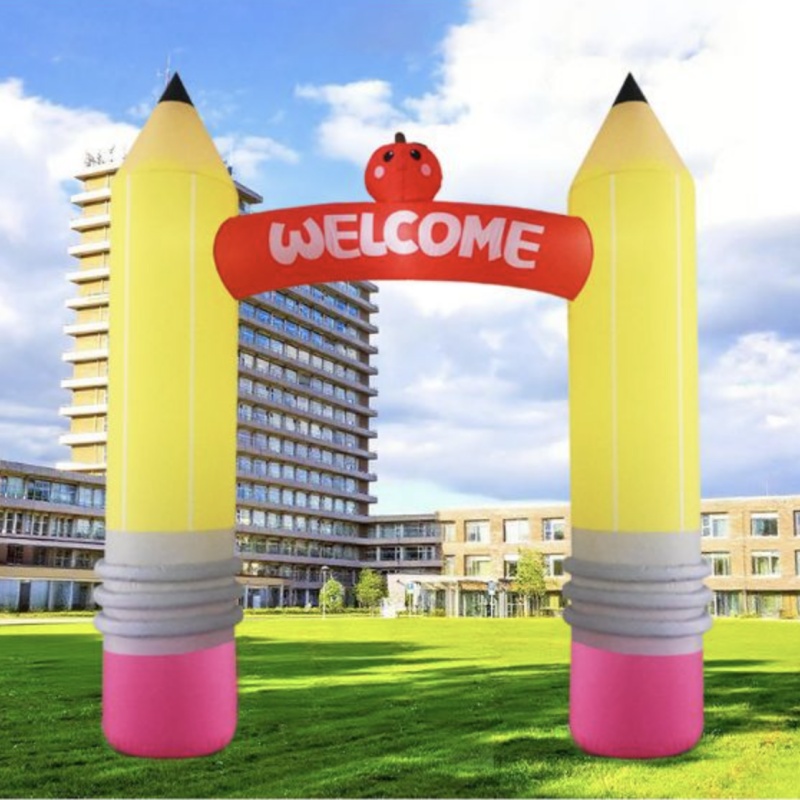 9FT Şişme Kalem Kemer Süslemel - Kids Outdoor Inflatable incelemesi ve fiyatı