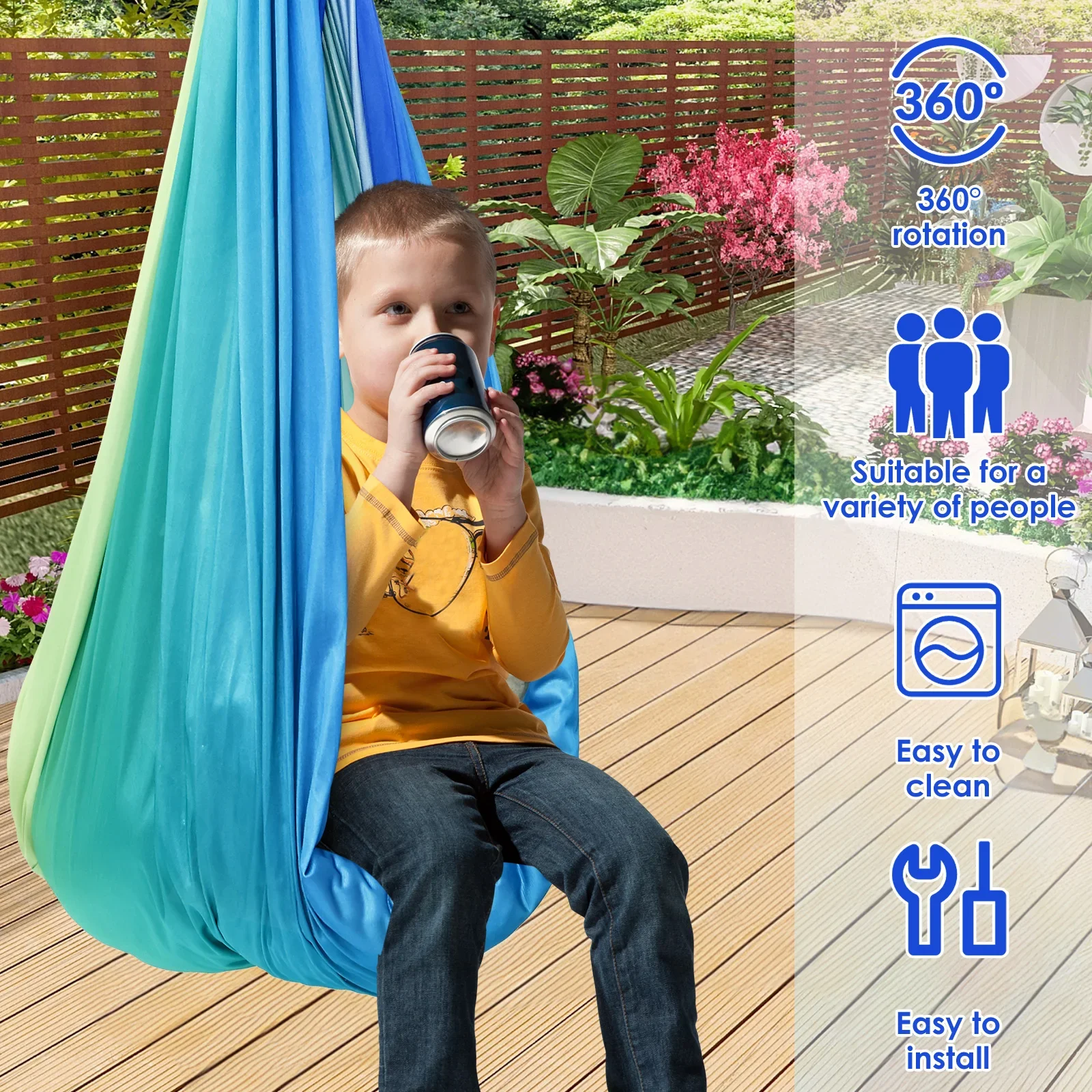 Duyusal Salıncak Rahat Çocukla - Kids Outdoor Hammock incelemesi ve fiyatı