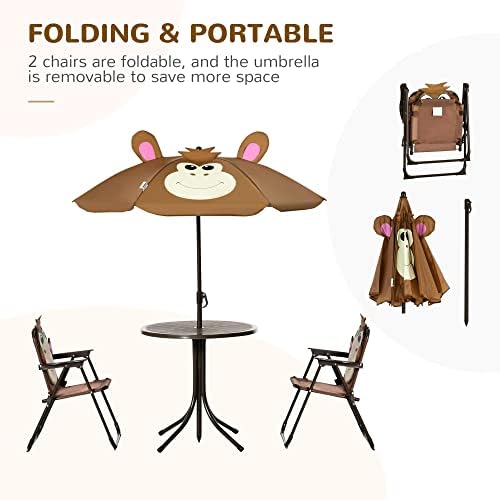 Çocuk Masa ve Sandalye Takımı  - Kids Outdoor Table With Umbrella incelemesi ve fiyatı