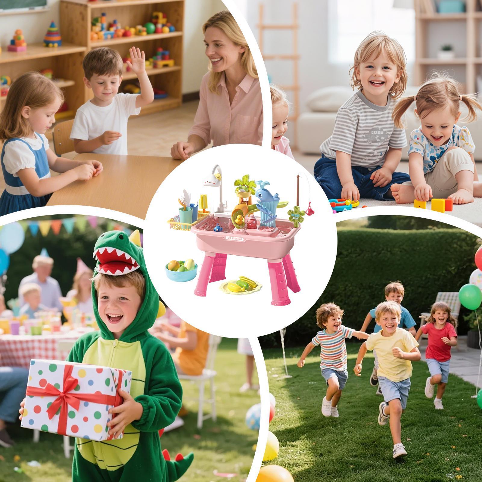 43 Parça Elektrikli Çocuk Su M - Kids Outdoor Sensory Table incelemesi ve fiyatı