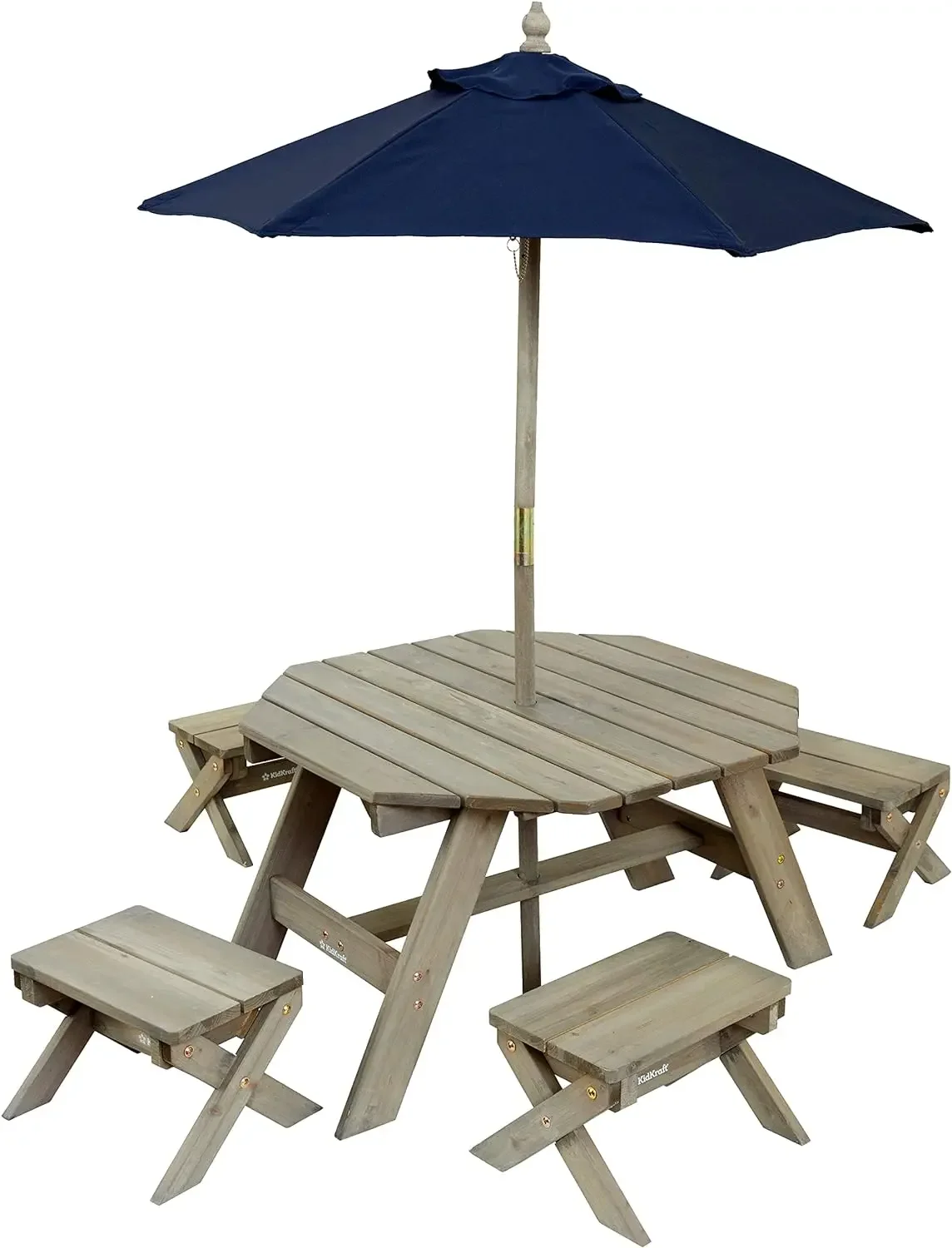 Sekizgen Masa Tabureleri Şemsi - Kids Outdoor Table With Umbrella incelemesi ve fiyatı
